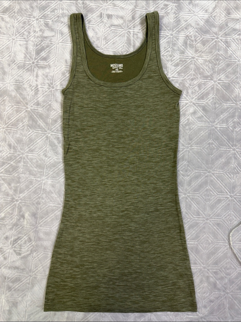 Mossimo Fitted Green Tank